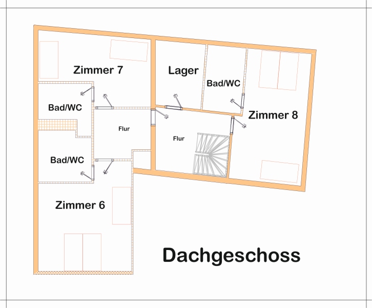 Zimmerplan DG
